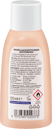 Nagellackentferner acetonfrei, 125 ml