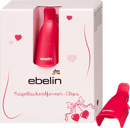 Nagellackentferner-Clips "Cherry Love", 10 St