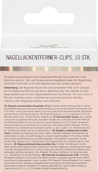 Nagellackentferner-Clips, 1 St