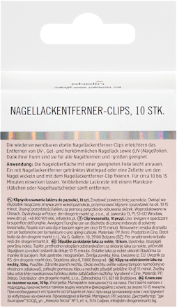 Nagellackentferner-Clips, 1 St