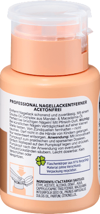 Nagellackentferner Professional Express Acetonfrei, 125 ml