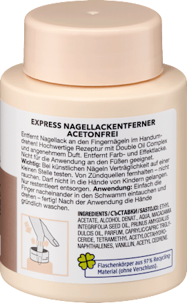 Nagellakremover Professional Express, 75 ml