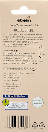 Nagelschaartje, 1 stuk