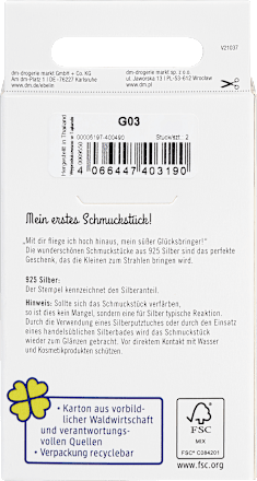 925 zilveren lieveheersbeestje oorbellen, 2 stuks