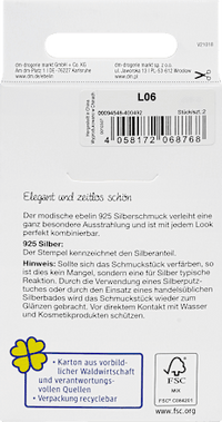 Parel oorbellen 925 zilver, 2 stuks