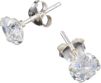 Ohrstecker Strassstein 925 Silber, 2 St