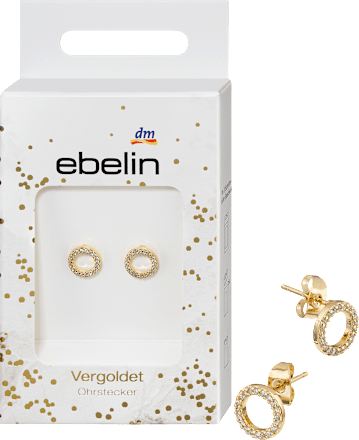 Ohrstecker vergoldeter Modeschmuck, 2 St