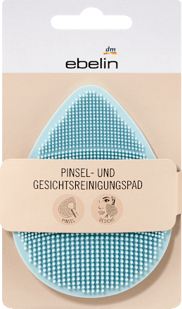 Pinsel- und Gesichtsreinigungspad, 1 St