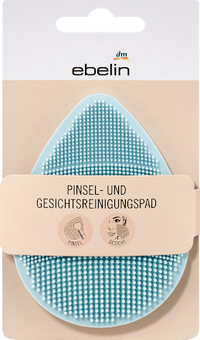 Pinsel- und Gesichtsreinigungspad, 1 St