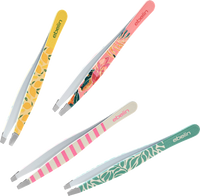 Pincet met rechte punt, 1 st.