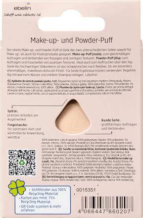 PowderPuff 2 in 1, 1 St
