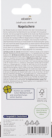 Nagelschaartje, 1 stuk