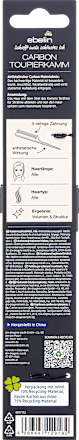 Toupierkamm Carbon, 1 St