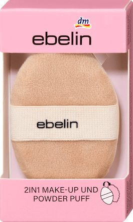 Puder und Make-up Puff 2in1 Make-up Experts, 1 St