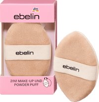 Puder und Make-up Puff 2in1 Make-up Experts, 1 St