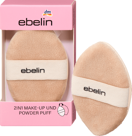 Puder und Make-up Puff 2in1 Make-up Experts, 1 St
