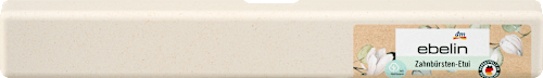 Reise-Etui für Zahnbürsten, beige, Reisegröße, 1 St
