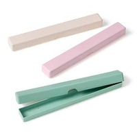 Reise-Etui für Zahnbürsten, grün, Reisegröße, 1 St
