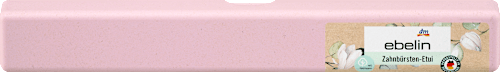 Reise-Etui für Zahnbürsten, rosa, Reisegröße, 1 St
