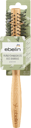 Ronde föhnborstel bamboe, 1 stuk