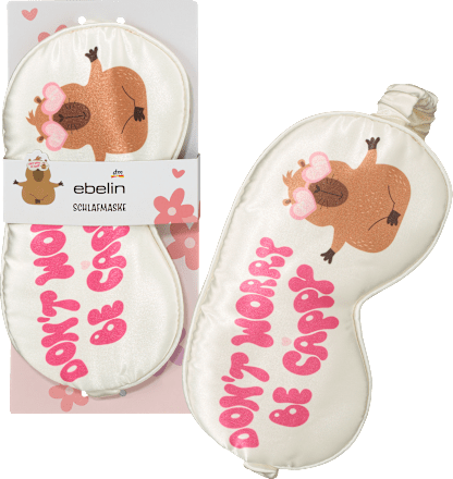 Schlafmaske Don't worry be cappy, 1 St ebelin