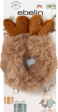 ebelin Scrunchie mit Geweih, 1 St