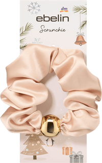 ebelin Scrunchie mit goldener Perle, 1 St