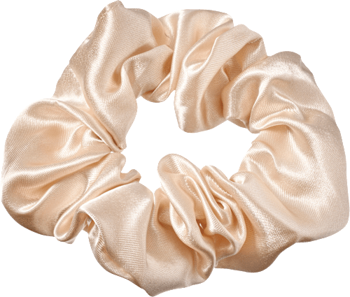 Scrunchies beige & rot, 2 St ebelin