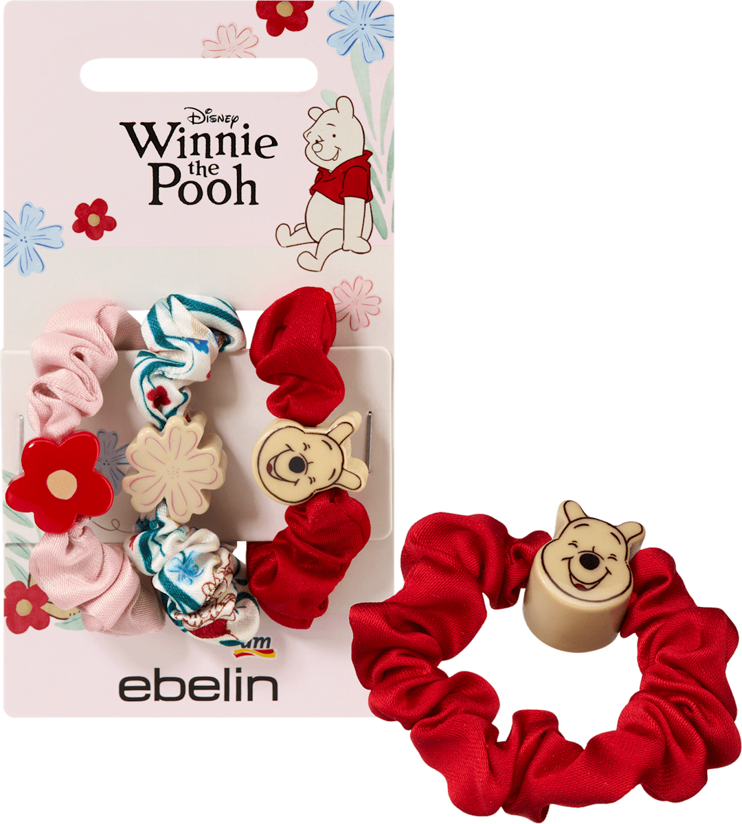 Scrunchies inspiriert von Disney's Winnie the Pooh, 3 St