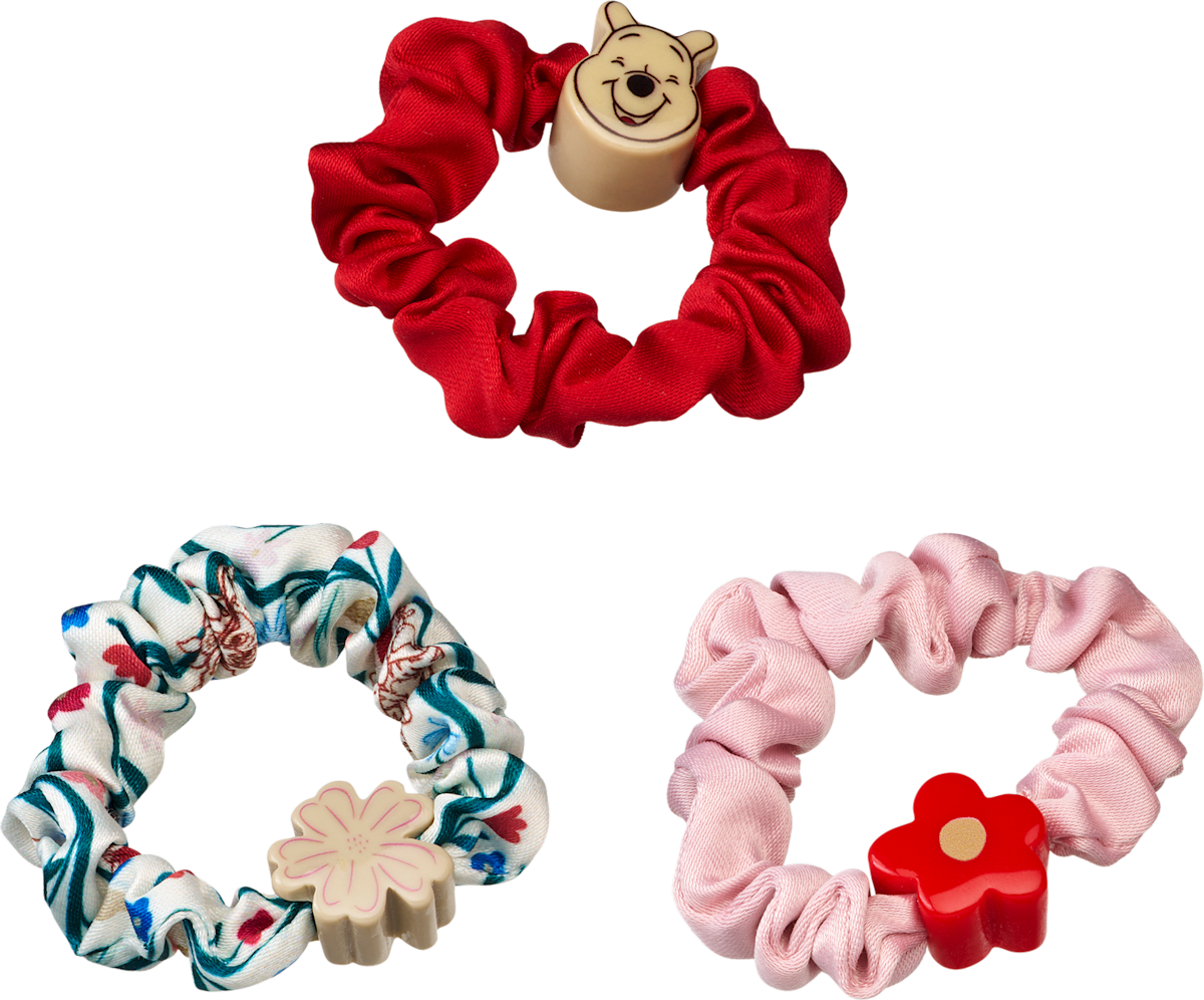 Scrunchies inspiriert von Disney's Winnie the Pooh, 3 St