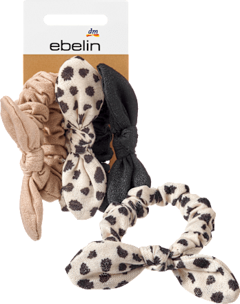 Scrunchies Schleifen, 3 St ebelin