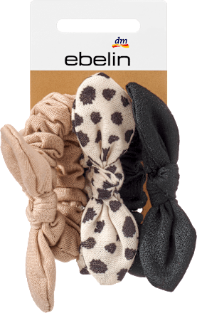 Scrunchies Schleifen, 3 St ebelin