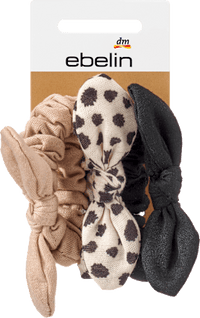Scrunchies Schleifen, 3 St ebelin