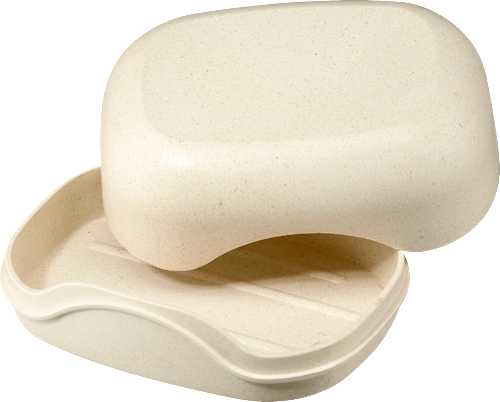 Seifendose beige (200 ml), Reisegröße, 1 St