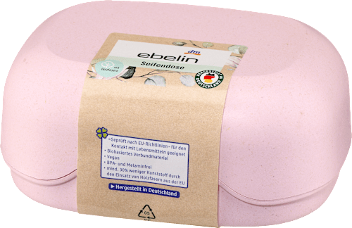 Seifendose rosa (200 ml), Reisegröße, 1 St