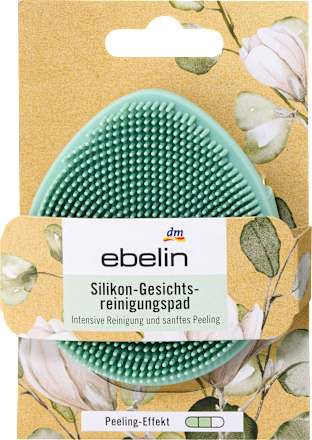 ebelin Silikon- Gesichtsreinigungspad, 1 St