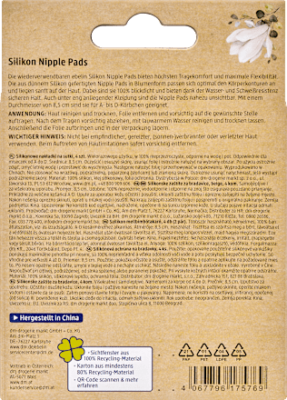 Silikon Nipple Pads (2 Paar), 4 St