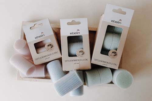 Zachte krulspelden Ø 40 mm, 3 stuks