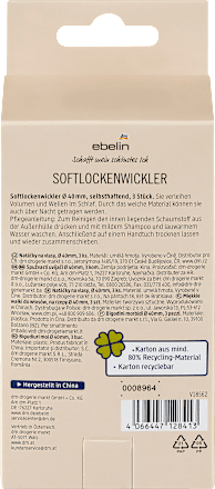 Zachte krulspelden Ø 40 mm, 3 stuks
