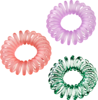 Spiralhaargummi-Set inspiriert von Disney's Arielle, 3 St ebelin