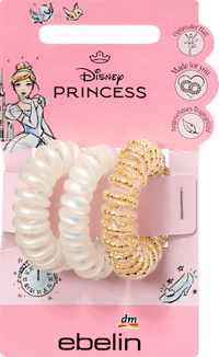 Spiralhaargummi-Set inspiriert von Disney's Cinderella, 3 St ebelin