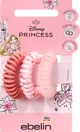 Spiraalvormige haarelastiekjesset geïnspireerd op Disney's Rapunzel, 3 stuks