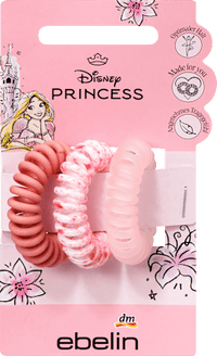 Spiraalvormige haarelastiekjesset geïnspireerd op Disney's Rapunzel, 3 stuks