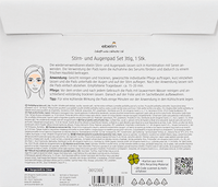 Voorhoofd- en oogpads 3 stuks. Glowingskin, 3 stuks.