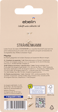 Strähnenkamm, 1 St