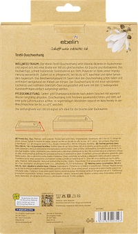 ebelin Textil-Duschvorhang, 1 St