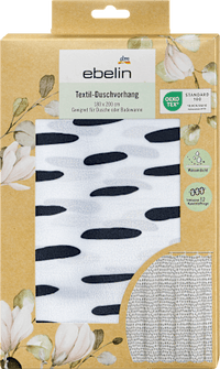 ebelin Textil-Duschvorhang, 1 St