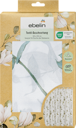 ebelin Textil-Duschvorhang, 1 St