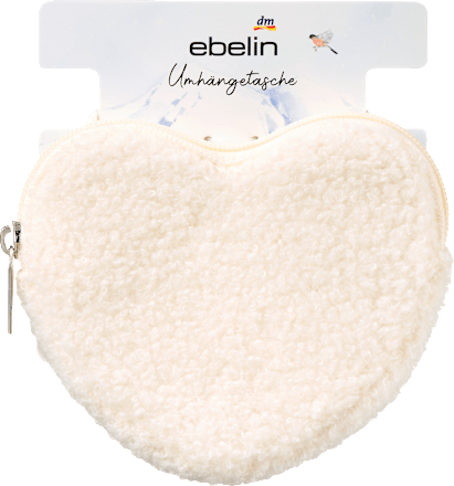 Schoudertas met hart, 1 stuk