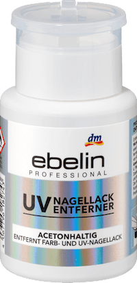 UV Nagellackentferner Acetonhaltig, 125 ml